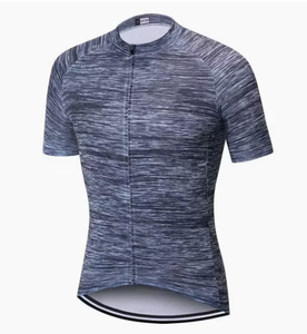 Maillot de cyclisme respirant à manches courtes, haut de sport à pois avec poche pour la pratique du vélo en été - Product Image 6