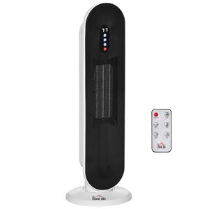1500W/1000W spazio domestico stufe elettriche portatili con 45 gradi di oscillazione telecomando 24H Timer e protezione contro il surriscaldamento - Product Image 1