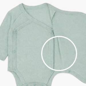 JALBEBE Mono Ecológico de Manga Larga con Cierre de Botones Delanteros, de Algodón Modal, para Otoño, Unisex, para Bebés, Venta al por Mayor, Body para Recién Nacidos - Product Image 6