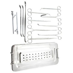Juego de Cirugía General de Acero Alemán de Alta Calidad para Colecistectomía, 25 Piezas, Clase I, Manual, Certificado CE ISO, Agarre Quirúrgico - Product Image 6