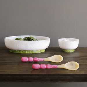 Bol en résine artisanal classique écologique brillant pour bibelots, bonbons, snacks ou objets divers - Product Image 3