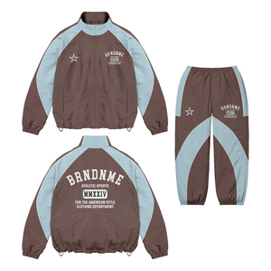 Premium Men Athletic Tracksuit Set Casual Sportswear Running <b>Jogging</b> <b>Suit</b> Polyester Activewear - Product Image 3