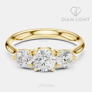 Bague de fiançailles en or blanc 14 carats avec diamant de laboratoire certifié IGI, taille ronde 0,668 carats, bijou raffiné, cadeau d'anniversaire - Product Image 5