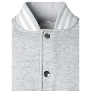 Cómoda chaqueta universitaria Lisa para hombre con logotipo personalizado, corte regular, béisbol, al por mayor tendencia de moda, informal, transpirable - Product Image 3