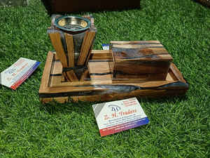 Brûleur de Bakhoor en résine artisanale Opulent Oud Charm, cadeau premium pour le Ramadan et l'Aïd - Product Image 2