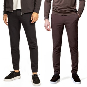 Pantalón Chino para Hombre, Corte Clásico, Cintura Alta, Recto, Tela de Pana, Ecológico, Transpirable, Cómodo, Informal, para Negocios - Product Image 2