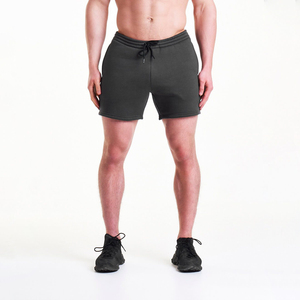 Shorts de sport pour hommes, style OEM, en toile 100% polyester imperméable, taille mi-haute, coupe ample, avec logo personnalisé - Product Image 5