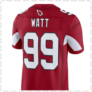 Camiseta de Fútbol Americano Personalizada de Calidad al por Mayor con Parche Bordado, Último Diseño, Camiseta de Fútbol Americano para Hombre - Product Image 5