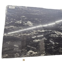 Dalles de granit de la Forêt-Noire de qualité supérieure, design moderne élégant, surface polie, haute résistance, comptoirs durables, revêtement mural, villa