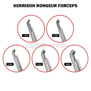 Bite 25cm Shaft Manual Kerrison Rongeurs <b>Neurosurgery</b> High Quality Spine Surgery Medic <b>Instruments</b> Reusable Orthopedic - Product Image 5
