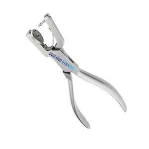 DOM ME DYNAMIC Pince à perforer le barrage dentaire en acier inoxydable de haute qualité, instrument chirurgical dentaire manuel de classe orthodontique - Product Image 6