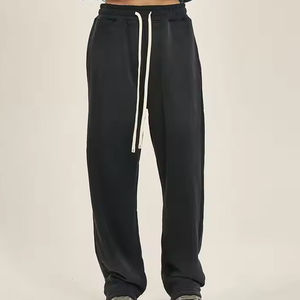 Casual Wide Leg <b>Pants</b> for Women Soft Fabric High Waisted Relaxed Fit Palazzo Trousers with Comfortable Everyday Style - Product Image 3