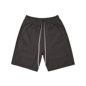 Shorts cargo multi-poches pour hommes, amples, 400g, poids lourd, vente en gros - Product Image 4