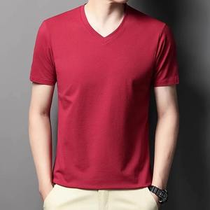 Men's Regular Fit O-Neck Short Sleeve T-<b>Shirt</b> 100% Cotton Color Blocked <b>Geometric</b> Pattern Breathable Casual Digital Printing - Product Image 3