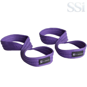 Premium Cotton Figure 8 Gym Wrist Straps with <b>Cushion</b> <b>Padding</b> Secure Hand Support for Pulling Exercises and Training - Product Image 3
