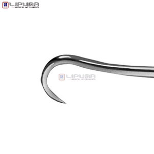Retractor Traqueal Manual de Alta Calidad de 180 mm (7 Pulgadas) con 1 Diente, Instrumento Quirúrgico para Control de Tejidos Afilado, con Estándar de Seguridad MOL - Product Image 5