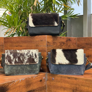 Usine en gros classique de haute qualité personnalisé bureau en cuir de vachette sacs à bandoulière pour femmes petit rabat luxe sacs à bandoulière - Product Image 4