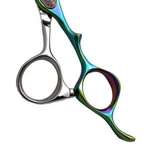 กรรไกรตัดผมมืออาชีพขนาด 6 นิ้ว ใบมีดสแตนเลส 440C คมกริบ สำหรับคนถนัดขวา - Product Image 3