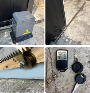 Gerbang geser otomatis kelas komersial bingkai paduan aluminium berkualitas tinggi langsung dari pabrik Corey - Product Image 6