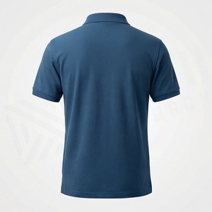 เสื้อโปโลผู้ชายคุณภาพสูง ผ้าฝ้ายอย่างดี แขนสั้น ปกคอปก ทรงปกติ ระบายอากาศได้ดี เหมาะสำหรับเล่นกีฬาและสวมใส่ในฤดูใบไม้ผลิ - Product Image 2