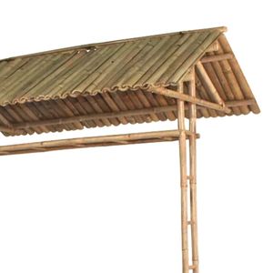 Comptoir de bar extérieur en bambou naturel fabriqué au Vietnam pour la décoration d'hôtels, de centres de villégiature et de plages - Product Image 2