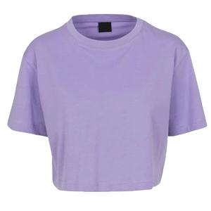 Buena calidad Active Wear Mujeres Camiseta de color sólido Suelta Cómoda Fitness Wear Out Wear Custom Logo Camiseta de mujer - Product Image 1