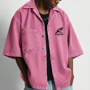 Camisas de Mezclilla de Manga Larga para Hombre de Alta Calidad, Diseño Moderno, Corte Regular - Product Image 4