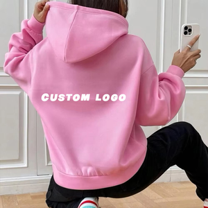 Pull molletonné oversize à col montant pour femme – Hiver, décontracté, coupe ample, streetwear, personnalisable sur le devant, doux, chaud et confortable pour le quotidien - Product Image 4