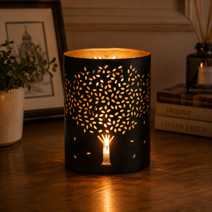 Metal Candle Holder <b>Lantern</b> Decorative <b>Tea</b> <b>Light</b> Candle Holder Moroccan Boho Home Decor Table Centerpiece Wedding Gift - Product Image 2