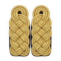 Épaulettes brodées écologiques en gros – Couleurs et tailles personnalisables – Robe de cérémonie royale de la Seconde Guerre mondiale