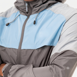 <b>Men's</b> Windbreaker <b>Jacket</b> 100% Polyester High Quality <b>Lightweight</b> Breathable Quick Drying Waterproof Custom <b>Men's</b> Sports <b>Jacket</b> - Product Image 6