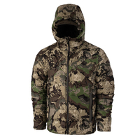 Veste de chasse 100% imperméable avec logo personnalisé, respirante, pour l'automne, vêtements d'extérieur imperméables pour hommes, veste matelassée de chasse.