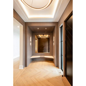 Suelo de Madera de Roble Blanco de 2 Capas con Diseño en Espiga, Certificación CARB P2, JAS AB, para Sala de Estar - Product Image 3