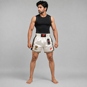 Comfortable Muay <b>Thai</b> <b>shorts</b> built with breathable materials providing flexible movement and dependable everyday performance - Product Image 1