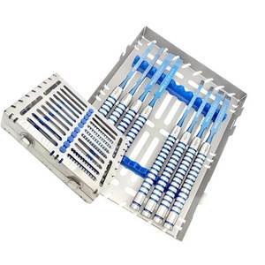 ชุดสิ่วทันตกรรม 8 ชิ้น เครื่องมือผ่าตัดฝังรากเทียม สแตนเลสสตีล ชุดอุปกรณ์ทันตกรรมแบบใช้ซ้ำได้ - Product Image 6