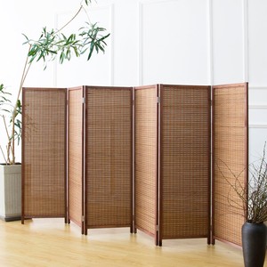 ฉากกั้นห้องไม้มะม่วงแบบพับได้ 4 บาน ขายส่ง - Product Image 3