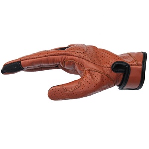 Motorcycle Riding Full <b>Finger</b> Protection Anti-Fall Alpine Motocross Short Gloves Black Motor <b>Bike</b> Gloves For Men's - Product Image 4