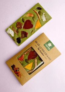 Barra de Chocolate Matcha OEM y ODM con Frutos Secos y Nueces, Barras de Chocolate al por Mayor en Caja de Chocolate Personalizada - Product Image 3