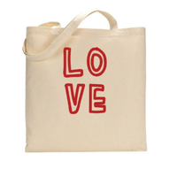 Sac fourre-tout imprimé en coton recyclé naturel sans soufflet, réutilisable pour le shopping, sacs promotionnels personnalisés avec logo, vente en gros, fournisseurs