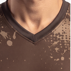 Maillot de volley-ball pour hommes, maillot de volley-ball personnalisé pour équipe, impression par sublimation numérique, maillots de football à col en V pour hommes - Product Image 4