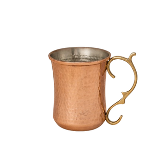 Juego de tazas Mosco Mule de cobre puro 100% hecho a mano con acabado martillado, beneficios ayurvédicos para la salud, taza para beber para el hogar y la oficina - Product Image 5