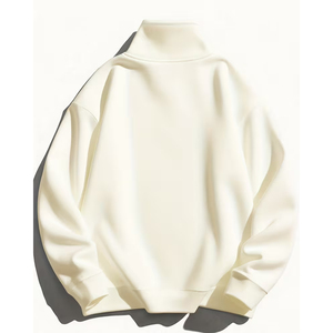 Sudadera Premium con Cierre de Cremallera para Hombre, Mezcla de Poliéster y Algodón, Mejores Costuras, Estilo Casual Europeo - Product Image 3