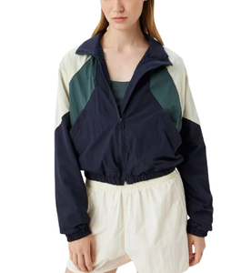 Chaqueta Cortavientos Impermeable para Mujer, Plegable, con Cierre, Forro de Malla, Ropa para Lluvia, Chaqueta Anorak - Product Image 1
