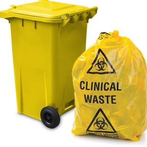 Sacs poubelles hospitaliers de qualité supérieure, sacs pour déchets biomedicaux, sacs poubelles jaunes et rouges, fournisseur de sacs pour l'élimination des déchets médicaux - Product Image 2