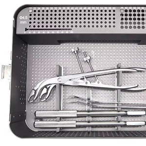 DENTAVEX CORPORATION DC-PK-0055 Kit d'instruments chirurgicaux orthopédiques réutilisables certifiés CE pour traumatologie, ensemble de vis cannelées de 6,5 mm, Classe - Product Image 3
