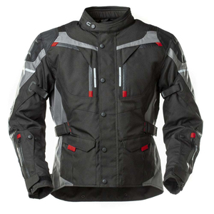 Veste de moto unisexe coupe-vent respirante à manches longues, color-block, pour la conduite automne, durable, légère, en polyester/nylon - Product Image 5