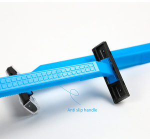 Rasoir manuel professionnel en acier inoxydable à lame unique pour barbier, pour produits de soins personnels masculins - Product Image 3