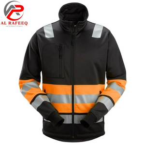 Chaqueta Softshell de Alta Visibilidad a Precio de Mayoreo, Impermeable, de Poliéster, Ropa de Trabajo de Seguridad con Logotipo Personalizable - Product Image 1