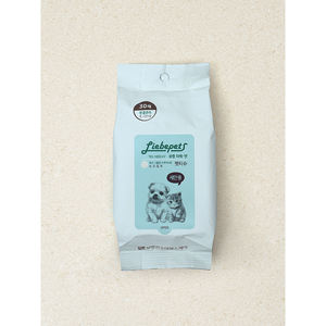 Boryeong Rebepet 30-Count salviettine umidificate per animali domestici che puliscono i tessuti per la toelettatura e l'igiene - Product Image 1