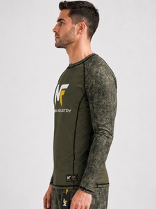 Suministro Directo de Fábrica, Venta al Por Mayor de Rashguards de MMA, Sublimados, Transpirables, de Secado Rápido, Antibacterianos, Bajo MOQ, Alta Calidad, Venta en Línea - Product Image 3